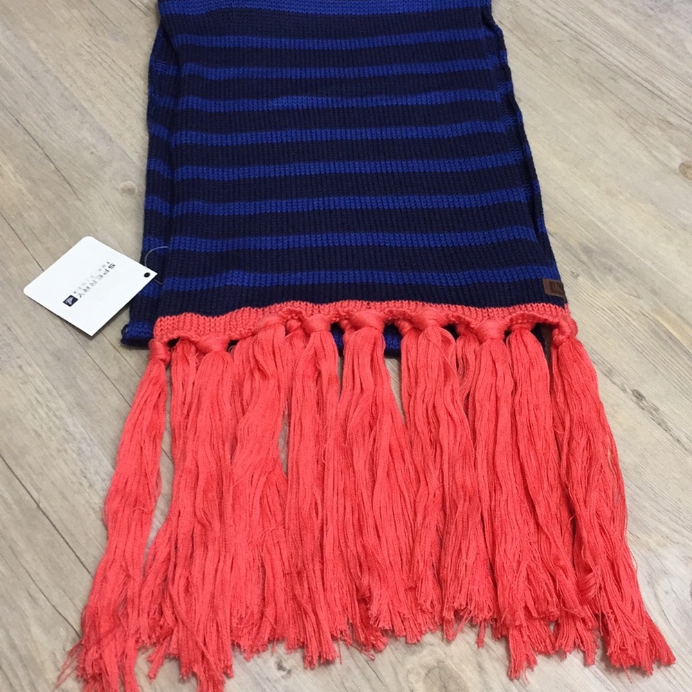 Sperry striped scarf